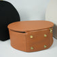 Hat Box Faux Leather