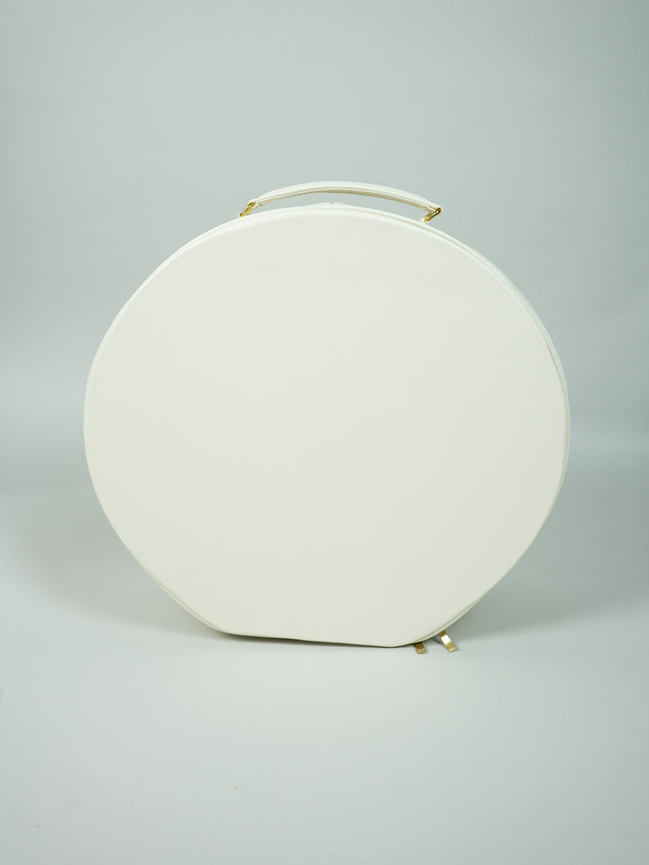 Hat Box Faux Leather