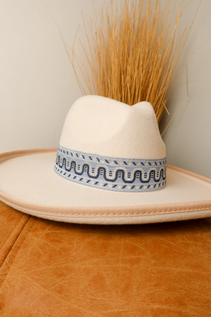 Myla Wool Felt rancher Hat Wide Brim